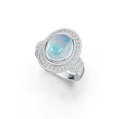 Sterling Silver Semi Mount Ring Setting Oval OV 11X9mm DHJ