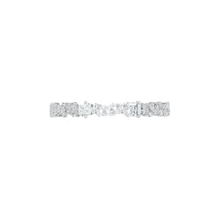 10K Gold Semi Mount Bracelet Setting PE 7X5mm PE 6X4mm RD 3.0mm DHJ