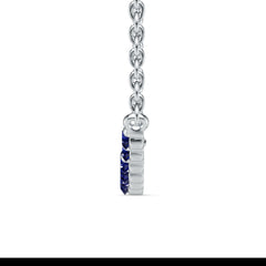 Sterling Silver Semi Mount Pendant Setting Round Rd DHJ