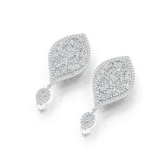 Sterling Silver Semi Mount Earrings Setting Oval OV 5X3mm DHJ