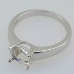 10K Gold Semi Mount Ring Setting Round RD 8x8mm Syzjewelry