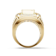 14K Gold Semi Mount Ring Setting Princess Pr 2x2mm Diamond Accent Syz Jewelry