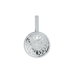 14K Gold Semi Mount Pendant Setting Round RD 8x8mm DHJ