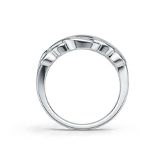 14K Gold Semi Mount Ring Setting Round Ro 6x6mm Syz Jewelry