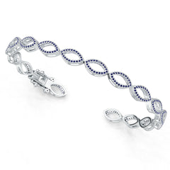 14K Gold Semi Mount Bracelet Setting Round Ro Syz Jewelry