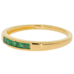 18K Gold Semi Mount Ring Setting Princess SQ 2X2mm Syzjewelry