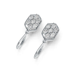 Sterling Silver Semi Mount Earrings Setting Oval OV 4X3mm DHJ