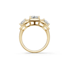 Sterling Silver Semi Mount Ring Setting - GTL20280R