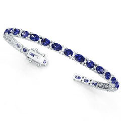 14K Gold Semi Mount Bracelet Setting Oval Ov 6x4mm Syz Jewelry