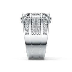 14K Gold Semi Mount Ring Setting Marquise MQ 14X7mm with Diamond Accent DHJ
