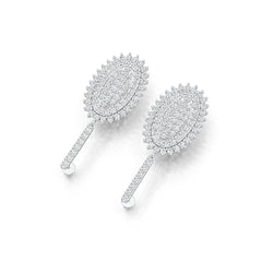 Sterling Silver Semi Mount Earrings Setting Round RD 2.6X2.6MM Syzjewelry