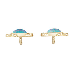 Sterling Silver Semi Mount Earrings Setting Round Ro 6x6mm DHJ