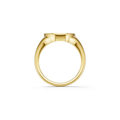 10K Gold Semi Mount Ring Setting Round Rd Moissanite Accent Syzjewelry
