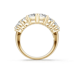 14K Gold Semi Mount Ring Setting Oval Ov 5x4mm Diamond Accent Syz Jewelry