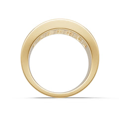10K Gold Semi Mount Ring Setting Round Ro 6x6mm Syz Jewelry