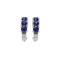 18K Gold Semi Mount Earrings Setting Round Ro 4x4mm Syz Jewelry
