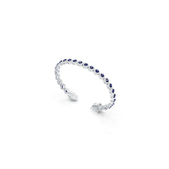 Sterling Silver Semi Mount Bracelet Setting Round RD 4x4mm Halo Syzjewelry