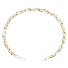 14K Gold Semi Mount Bracelet Setting Round Ro 7x5mm Syz Jewelry