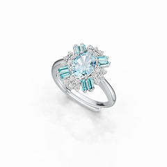 Sterling Silver Semi Mount Ring Setting Oval OV 8x6mm Syzjewelry