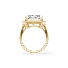14K Gold Semi Mount Ring Setting Cushion CU 13X13mm Syzjewelry