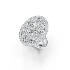 Sterling Silver Sterling Silver Semi Mount Ring Setting Oval OV 6X4mm PE 6X4mm Syzjewelry