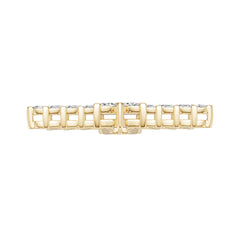 10K Gold Semi Mount Pendant Setting Marquise Ma 4x2mm Syz Jewelry