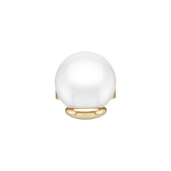 18K Gold Semi Mount Pendant Setting Round Ro 9x9mm Syz Jewelry