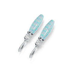 Sterling Silver Semi Mount Earrings Setting Round RD 5x5mm - Syzjewelry