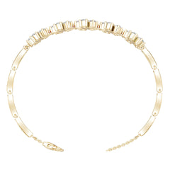 Sterling Silver Semi Mount Bracelet Setting Oval OV 4X3mm DHJ