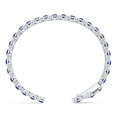 10K Gold Semi Mount Bracelet Setting Oval OV 6x4mm Moissanite Accent DHJ