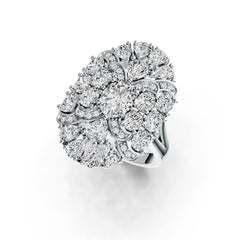 Sterling Silver Semi Mount Ring Setting Oval OV 8X6mm DHJ