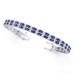 14K Gold Semi Mount Bracelet Setting Oval Ov 5x3mm Syz Jewelry