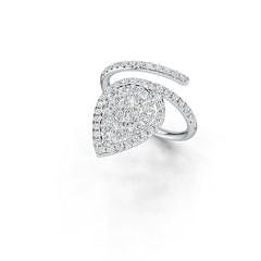 Sterling Silver Semi Mount Ring Setting Round RD 3x3mm DHJ