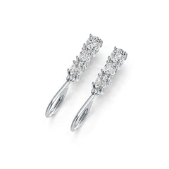 Sterling Silver Semi Mount Earrings Setting Oval OV 5X4mm OV 5X3mm OV 4X3mm DHJ