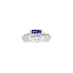 18K Gold Semi Mount Pendant Setting Oval Ov 8x6mm Diamond Accent Syz Jewelry