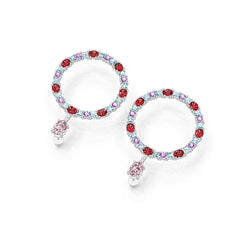 Sterling Silver Semi Mount Earrings Setting Oval OV 8X6mm OV 5X3mm DHJ