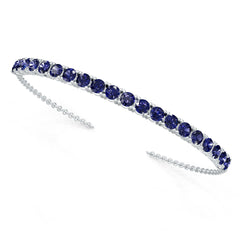 Platinum Semi Mount Bracelet Setting Round Ro Syz Jewelry