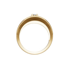 18K Gold Semi Mount Ring Setting Marquise Ma 8x4mm Syz Jewelry