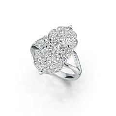 Sterling Silver Semi Mount Ring Setting Oval OV 7X5mm DHJ