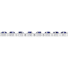 Platinum Semi Mount Necklace Setting Round Ro 7x7mm Diamond Accent Syz Jewelry