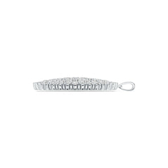 Platinum Semi Mount Pendant Setting Oval OV 4X3mm DHJ