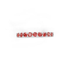 14K Gold Semi Mount Ring Setting Round RD 2.5x2.5mm 9 Stone Ring DHJ