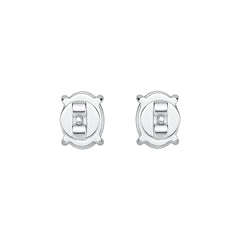 Sterling Silver Semi Mount Earrings Setting Oval OV 8X6mm DHJ