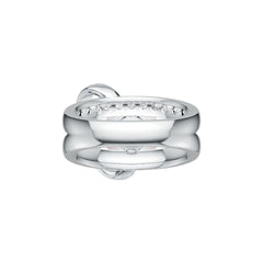Sterling Silver Semi Mount Ring Setting Round RD 9.5mm DHJ