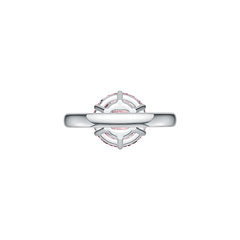 Sterling Silver Semi Mount Ring Setting Round RD 12x12mm Solitaire DHJ