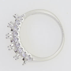 14K Gold Semi Mount Ring Setting Oval OV 6x4mm 3 Row Band Desig Half Enternity Diamond Accent Syzjewelry
