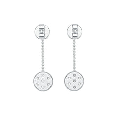 Sterling Silver Semi Mount Earrings Setting Round RD 3.5mm DHJ