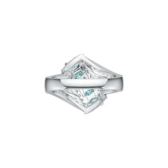 Sterling Silver Semi Mount Ring Setting Oval OV 5x3mm DHJ