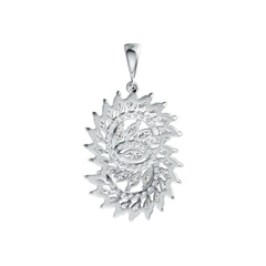 Sterling Silver Semi Mount Pendant Setting Marquise MQ 5X2.5mm MQ 4X2mm DHJ