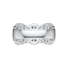 18K Gold Semi Mount Ring Setting Oval OV 4X3mm Diamond Accent DHJ